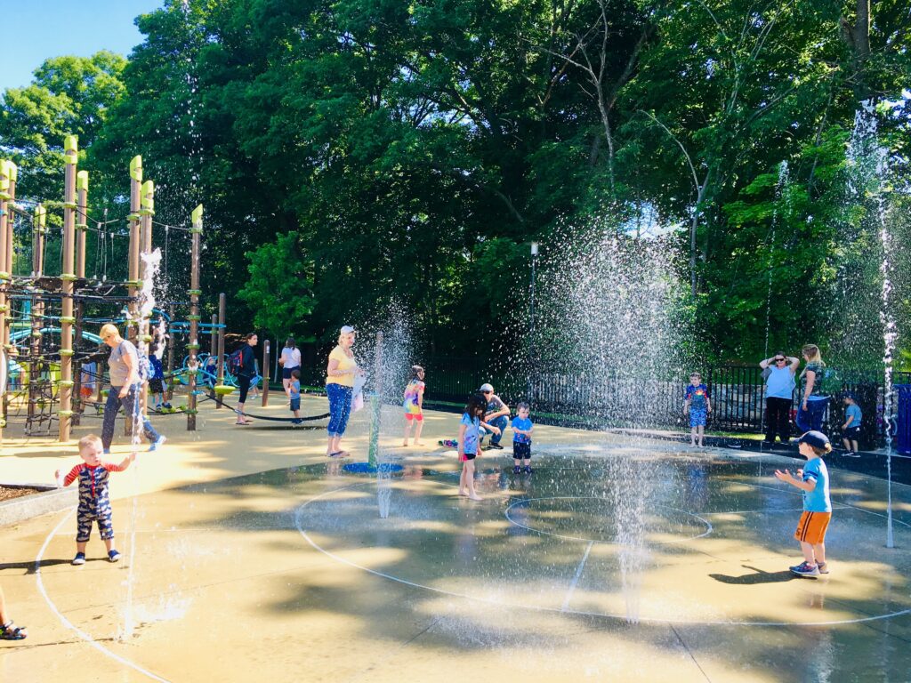 Choate Park splash pad